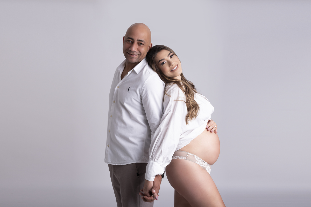 Ensaio gestante luxo Estúdio Thais Castro