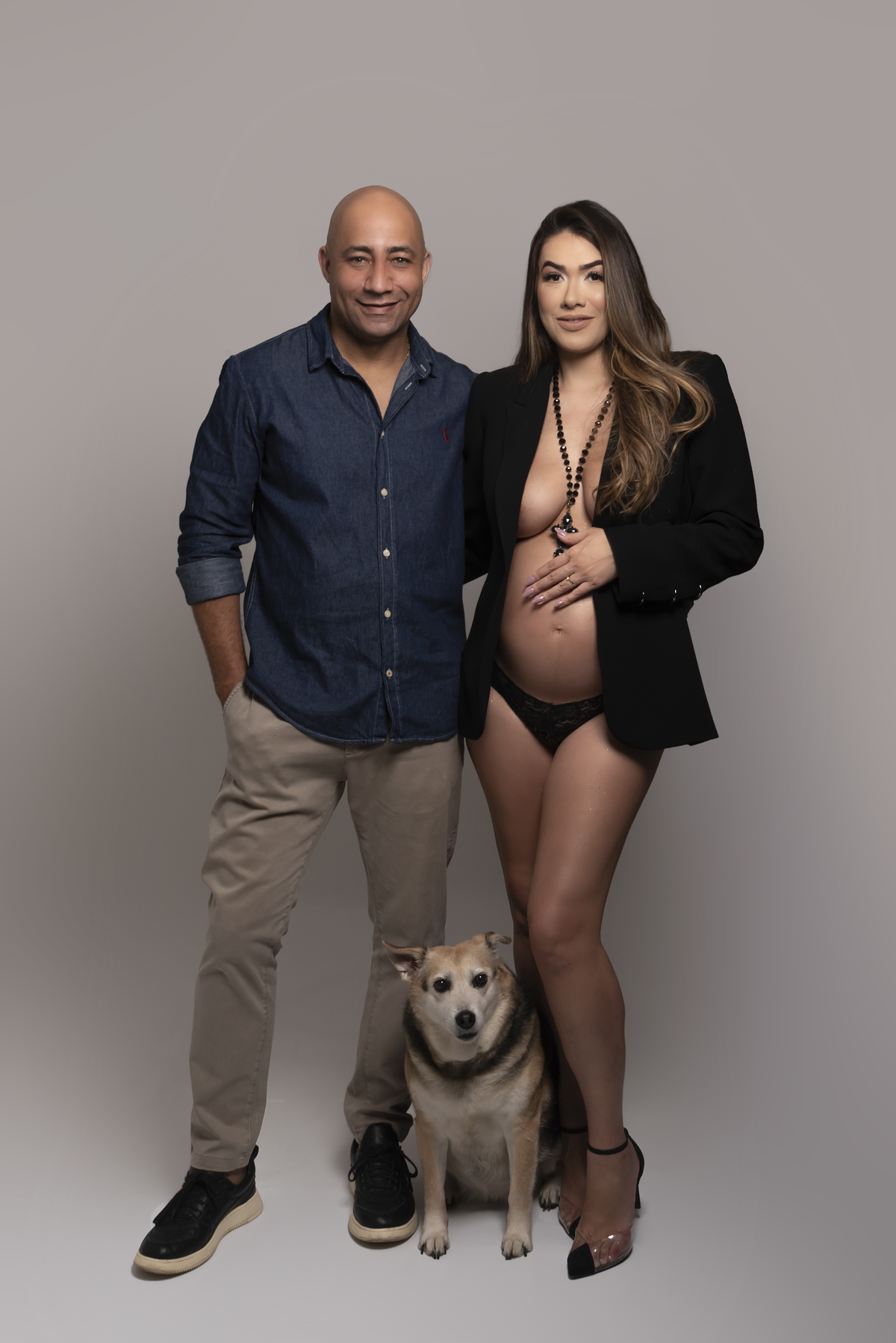 Ensaio gestante luxo Estúdio Thais Castro