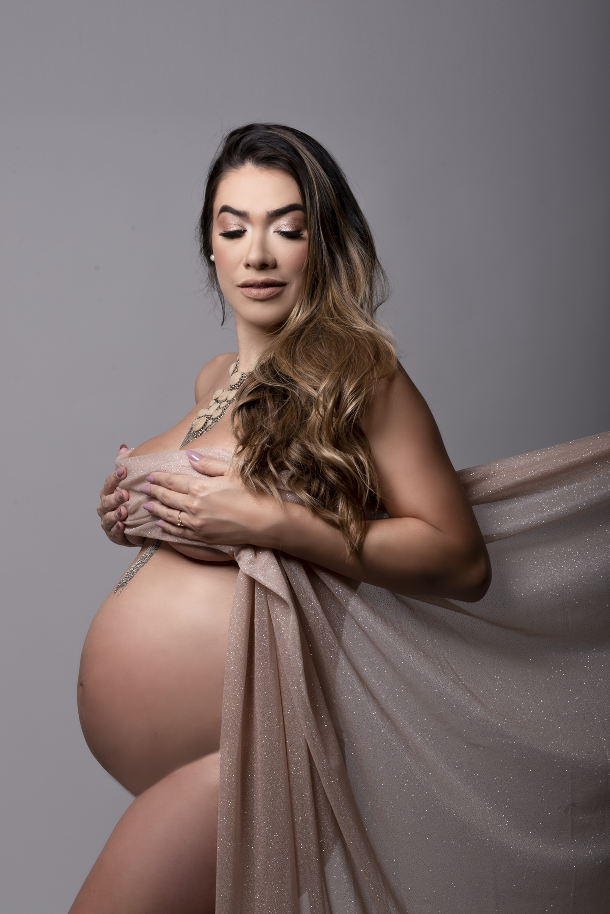 Ensaio gestante luxo Estúdio Thais Castro