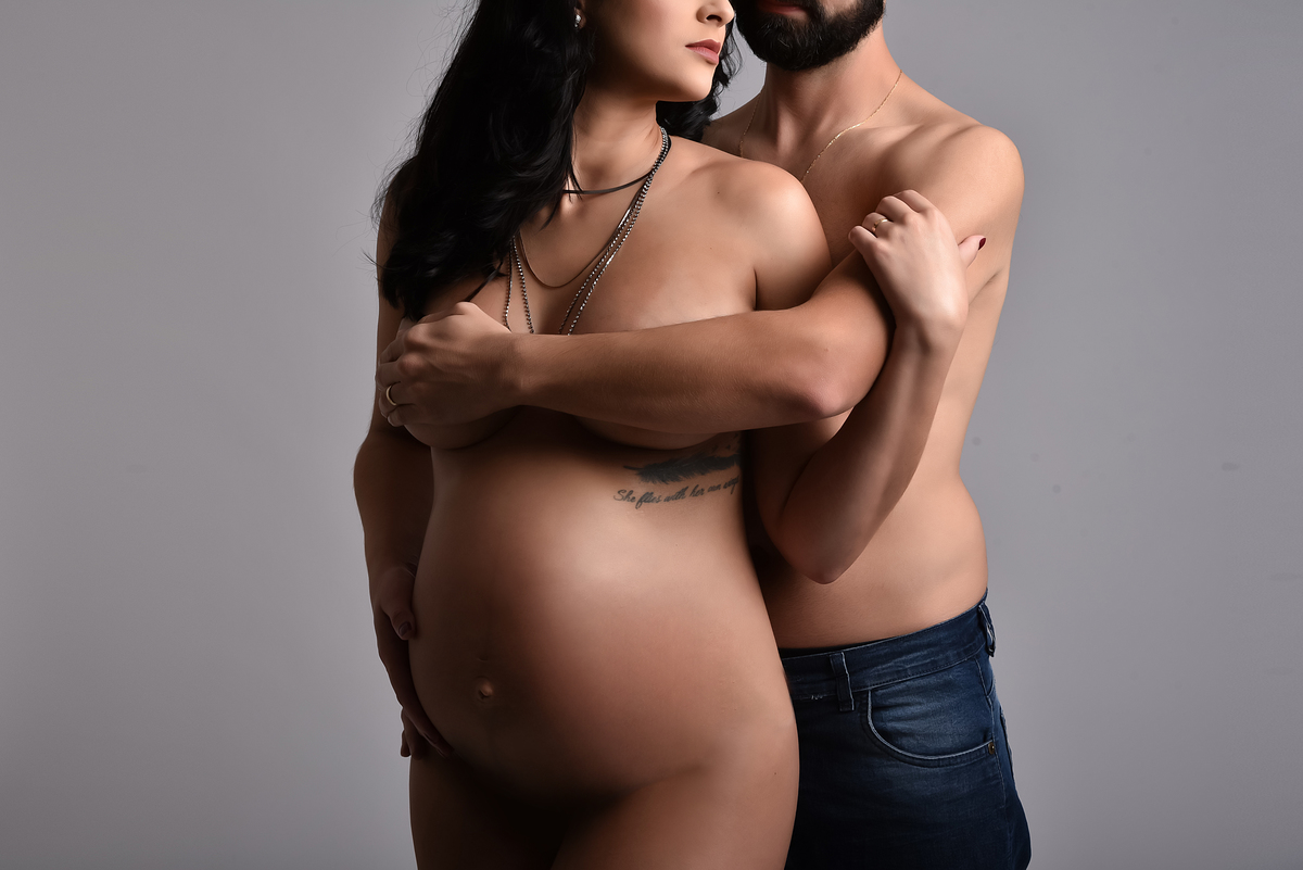 Ensaio gestante luxo Santo André Estúdio Thais Castro