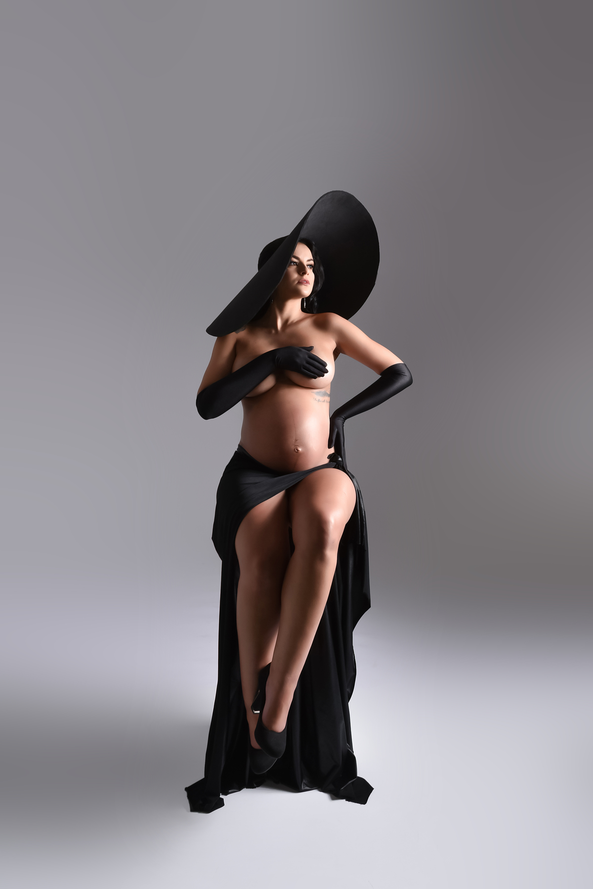 Ensaio gestante luxo Santo André Estúdio Thais Castro