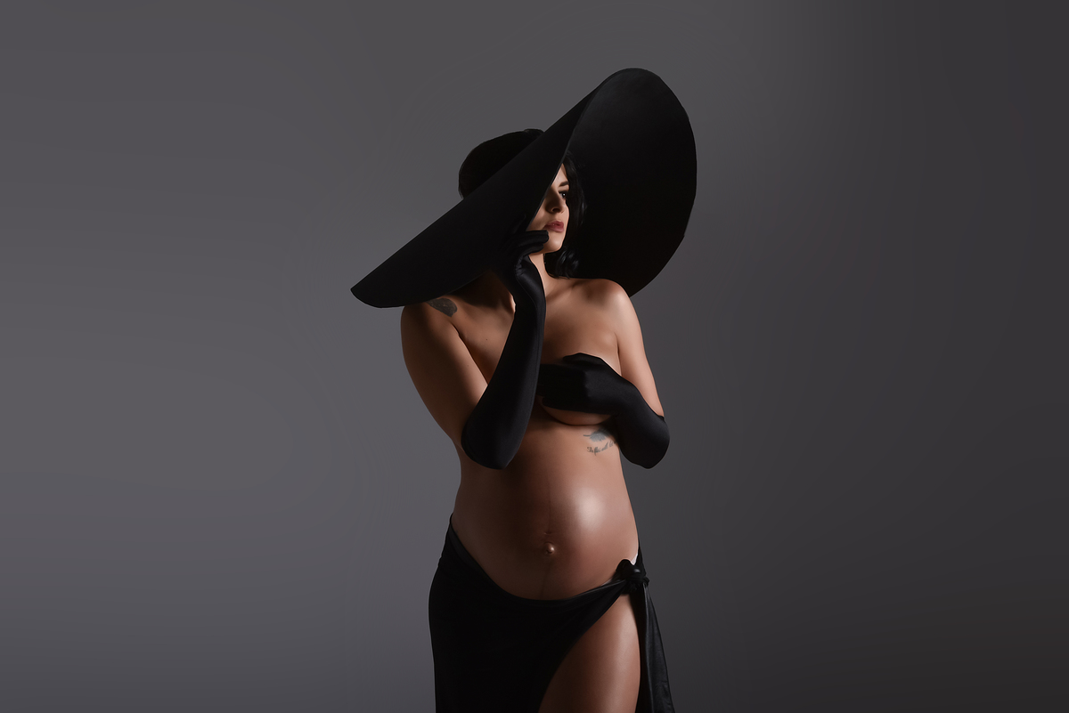 Ensaio gestante luxo Santo André Estúdio Thais Castro