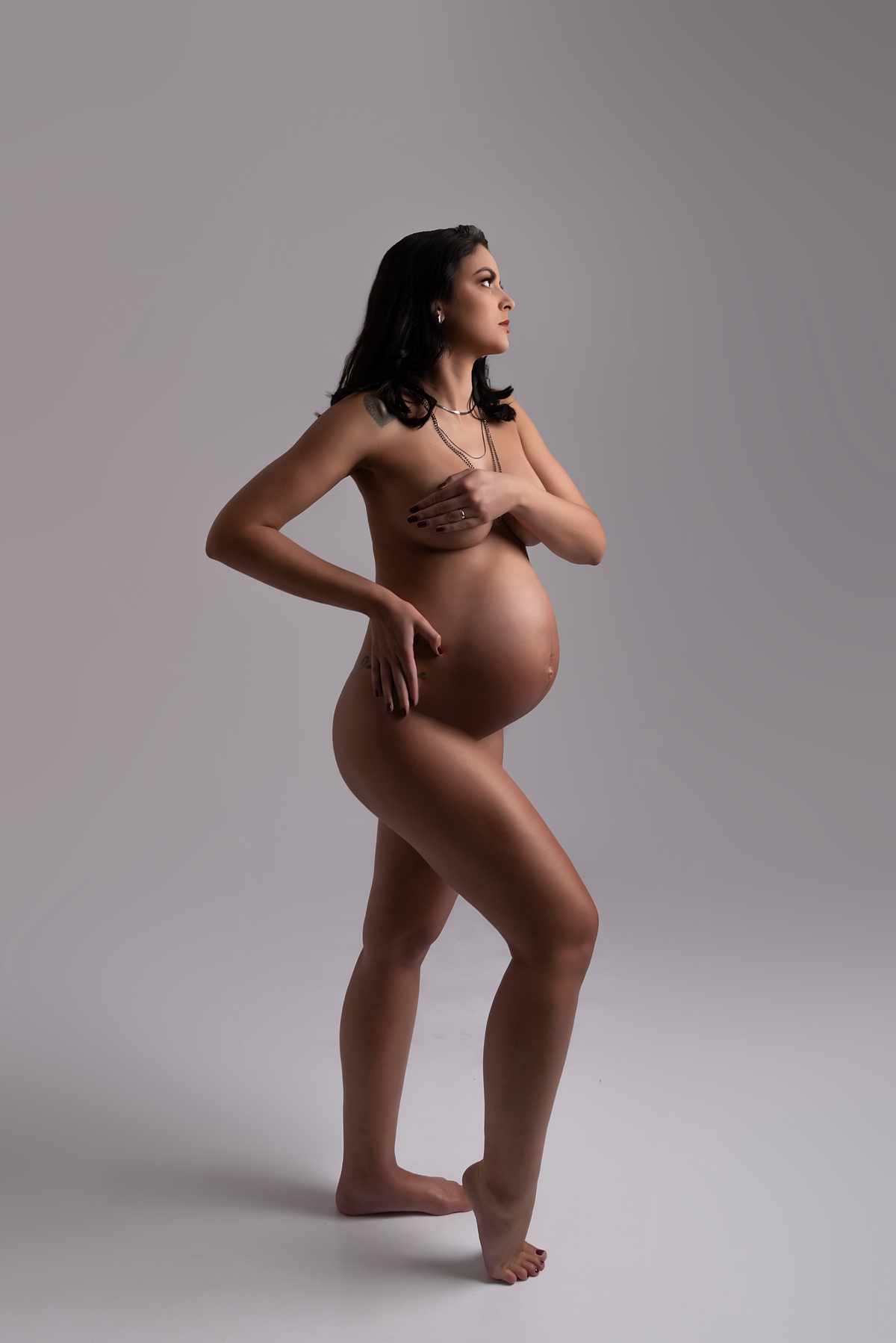 Ensaio gestante luxo Santo André Estúdio Thais Castro