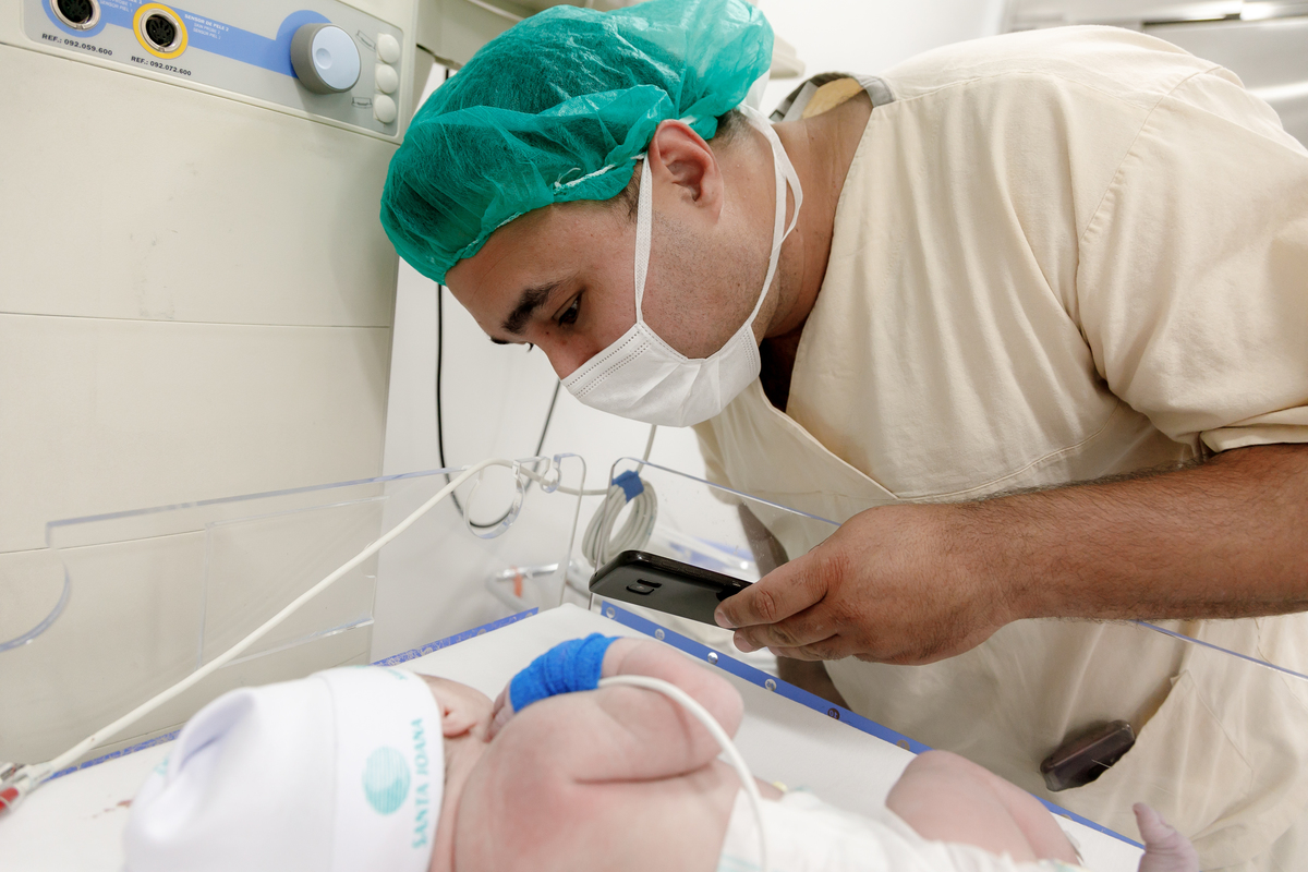 Cobertura de parto Maternidade Santa Joana - Estúdio Thais Castro