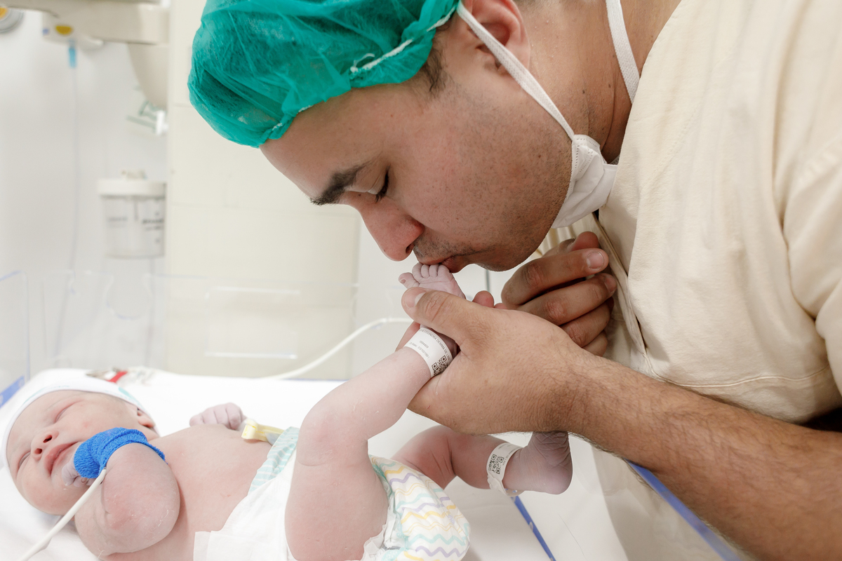 Cobertura de parto Maternidade Santa Joana - Estúdio Thais Castro