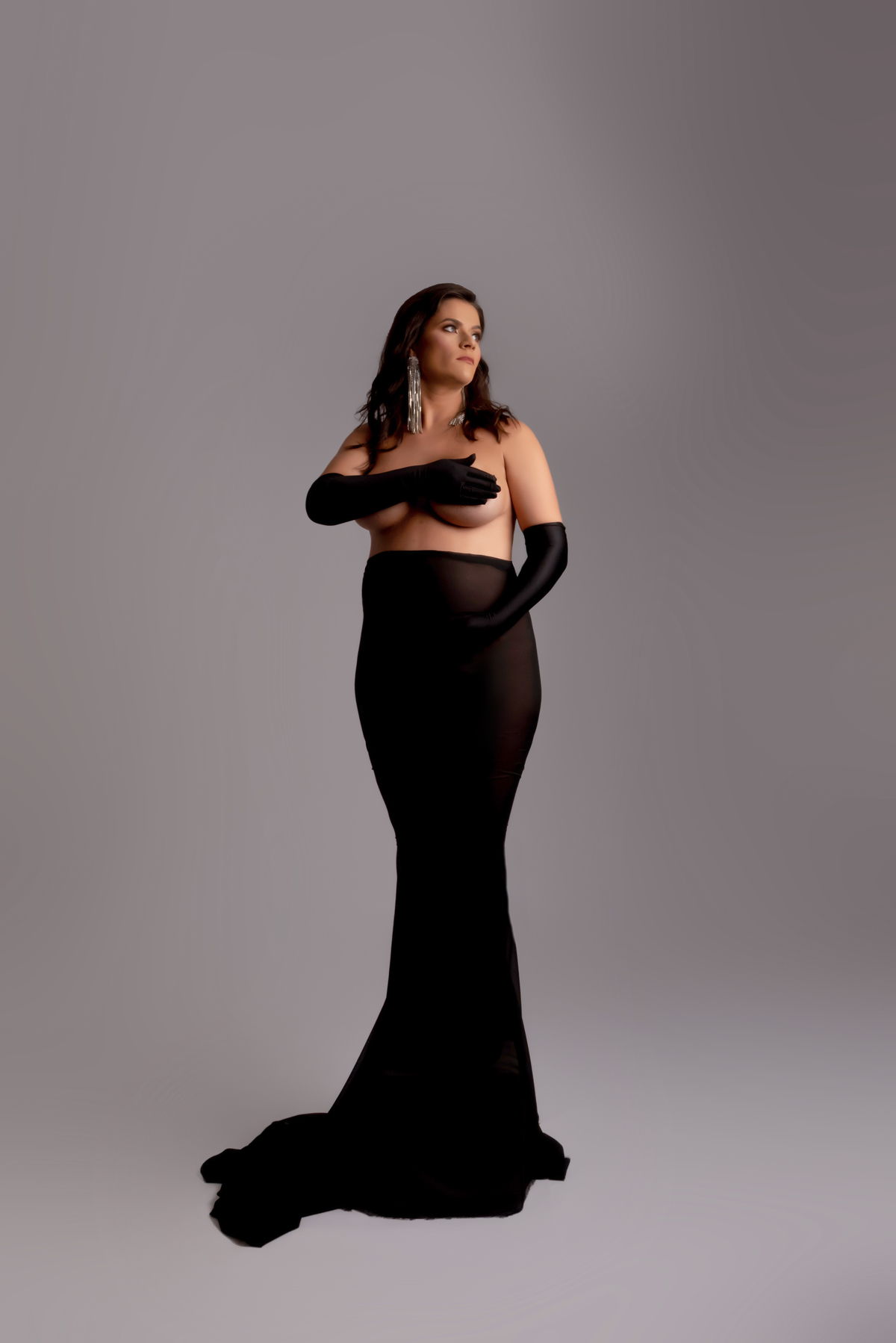 Estudio Thais Castro ensaio gestante luxo - milk bath