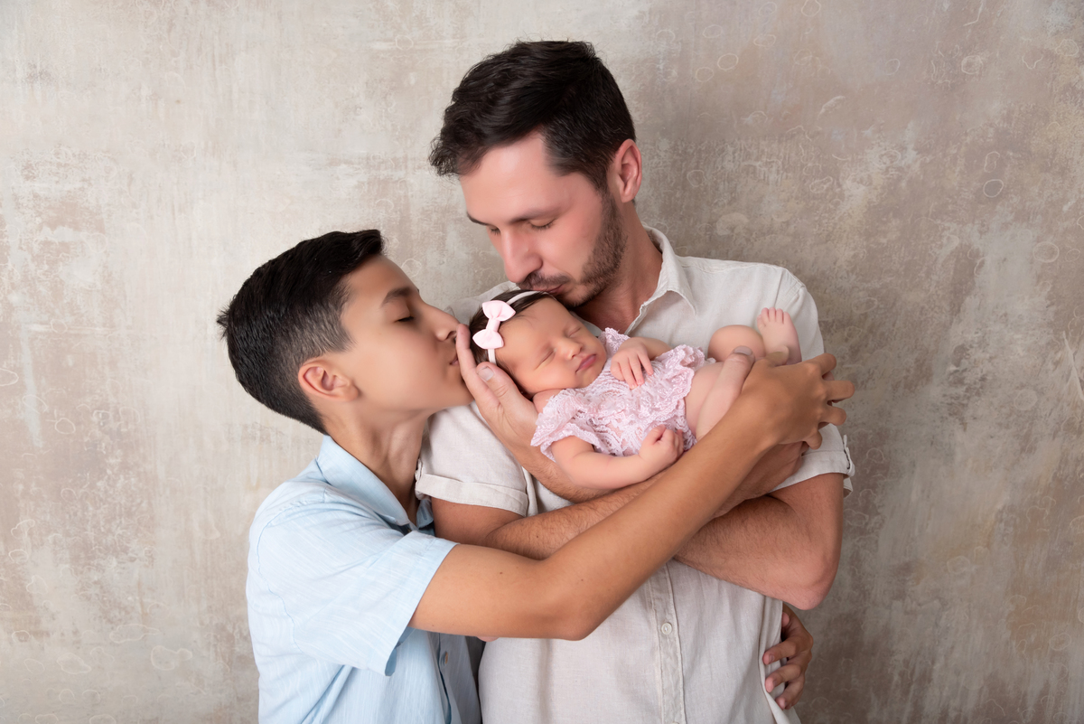 Ensaio newborn Santo André - Estúdio Thais Castro