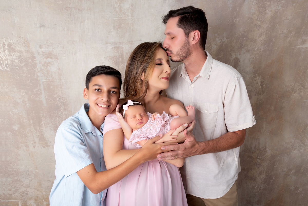 Ensaio newborn Santo André - Estúdio Thais Castro