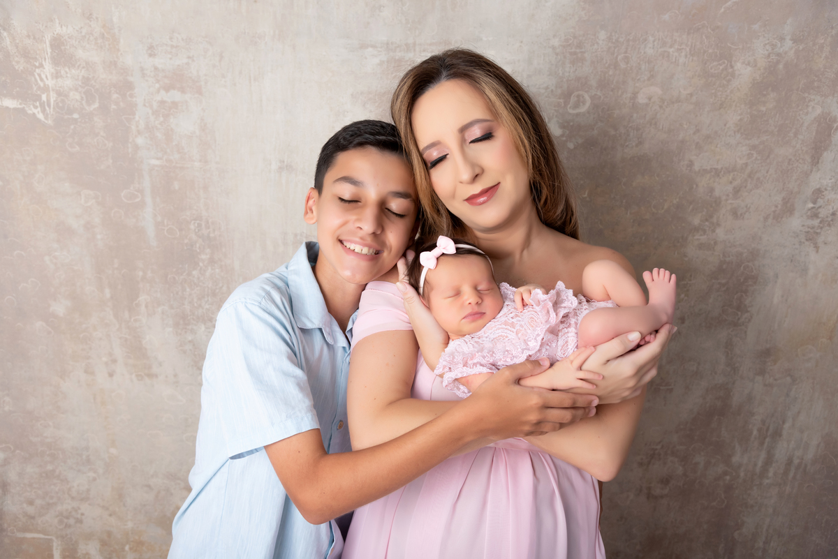 Ensaio newborn Santo André - Estúdio Thais Castro