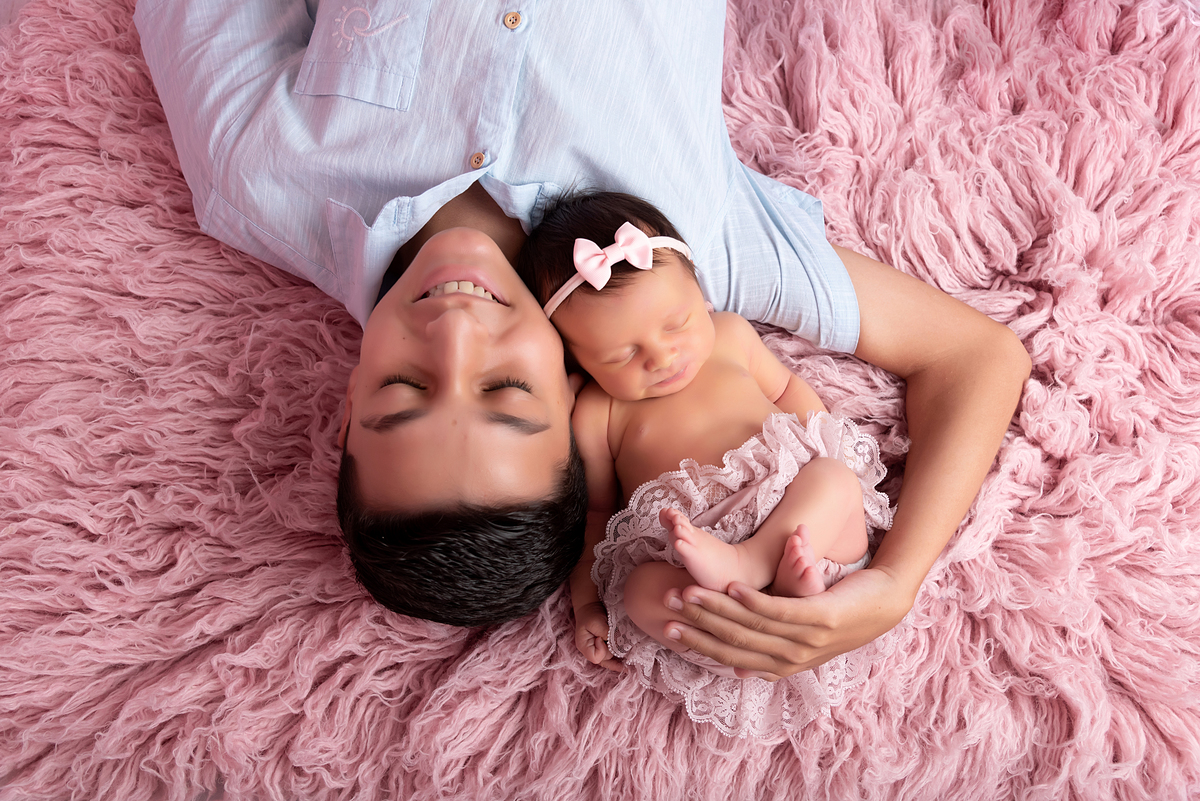 Ensaio newborn Santo André - Estúdio Thais Castro