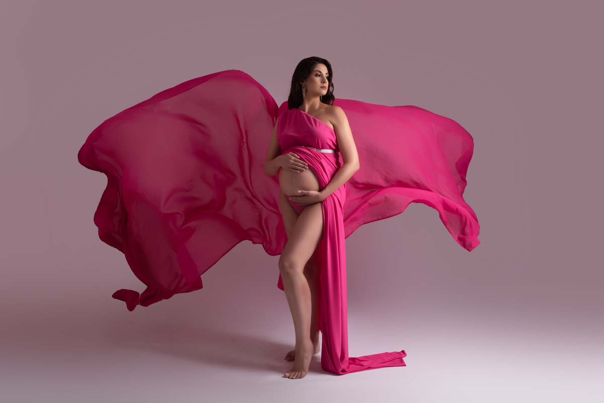 Ensaio gestante luxo  -Estúdio Thais Castro