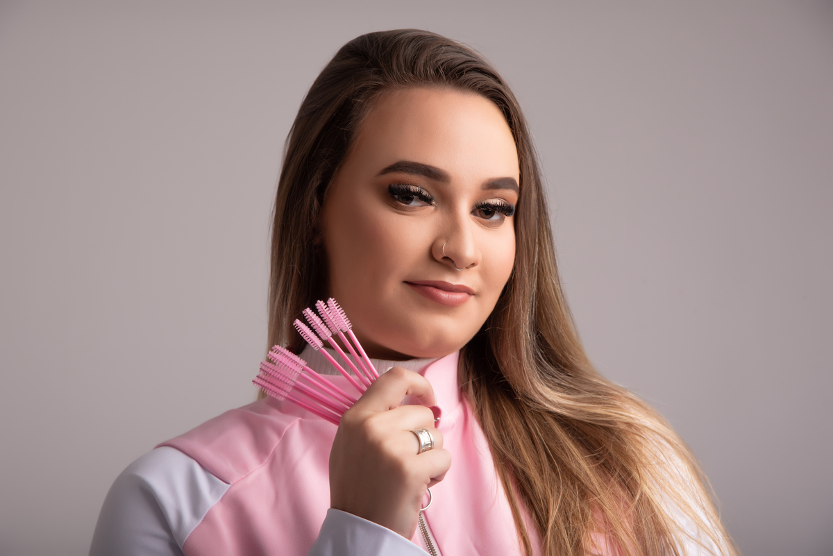 Ensaio corporativo feminino Estúdio Thais Castro