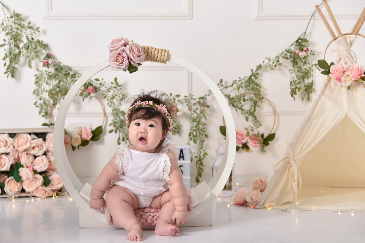 ensaio de bebe Estúdio Thais Castro