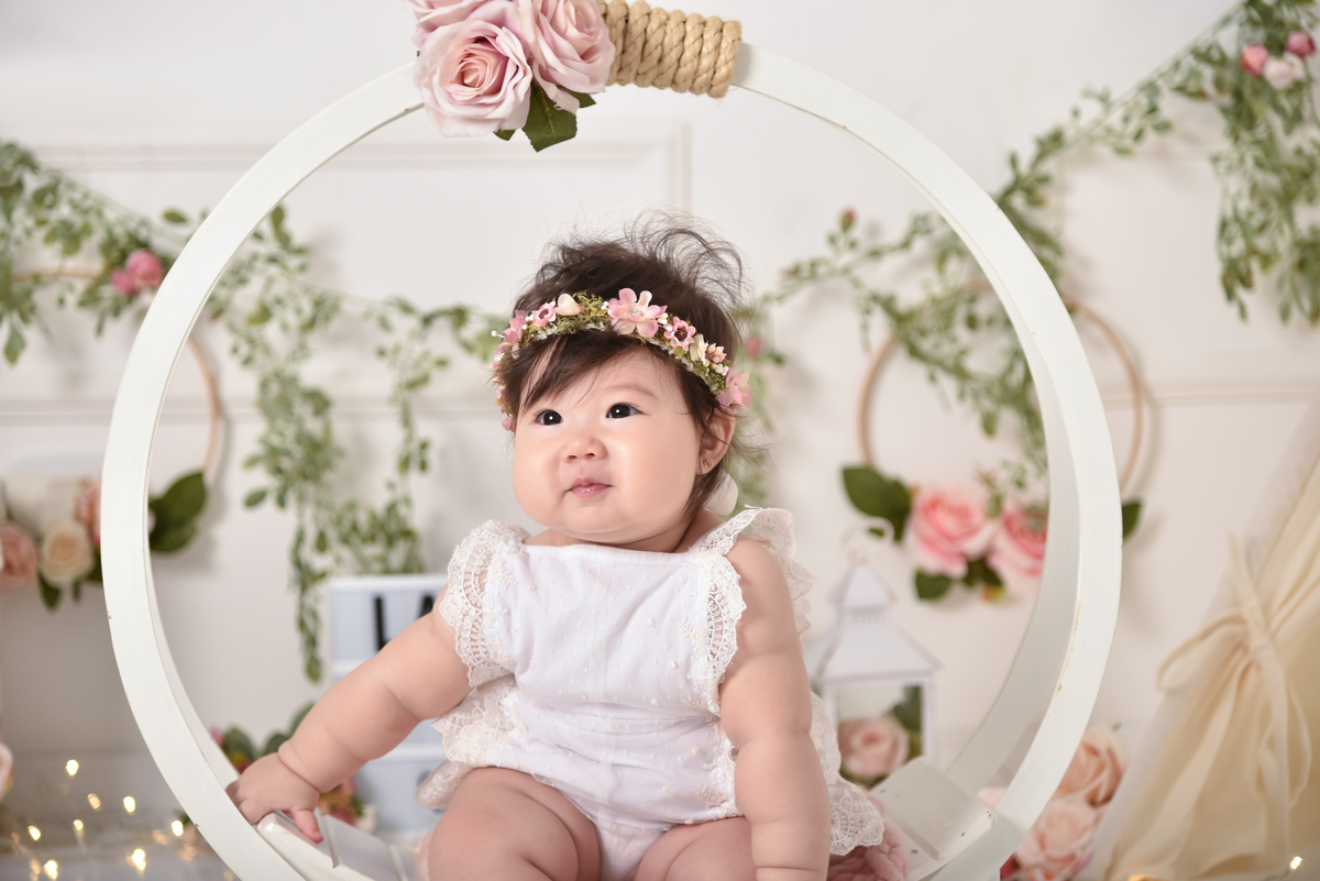 ensaio de bebe Estúdio Thais Castro