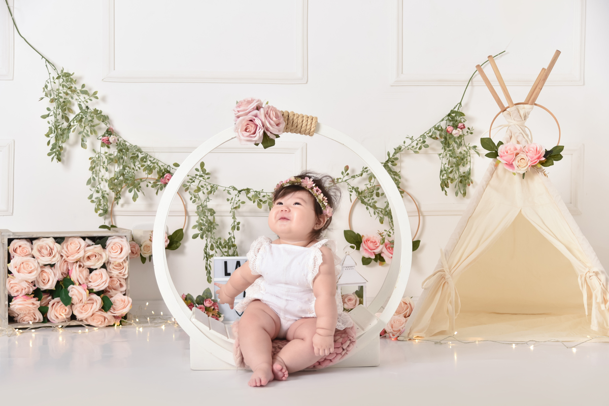 ensaio de bebe Estúdio Thais Castro