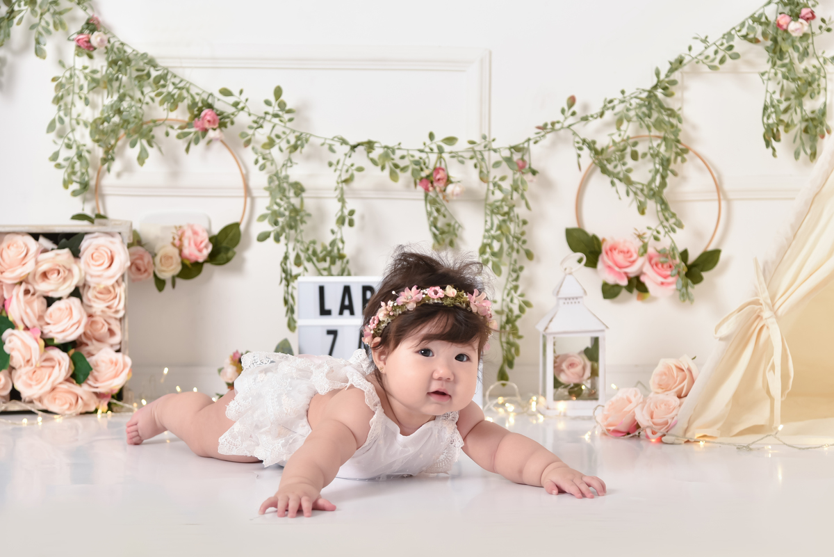 ensaio de bebe Estúdio Thais Castro