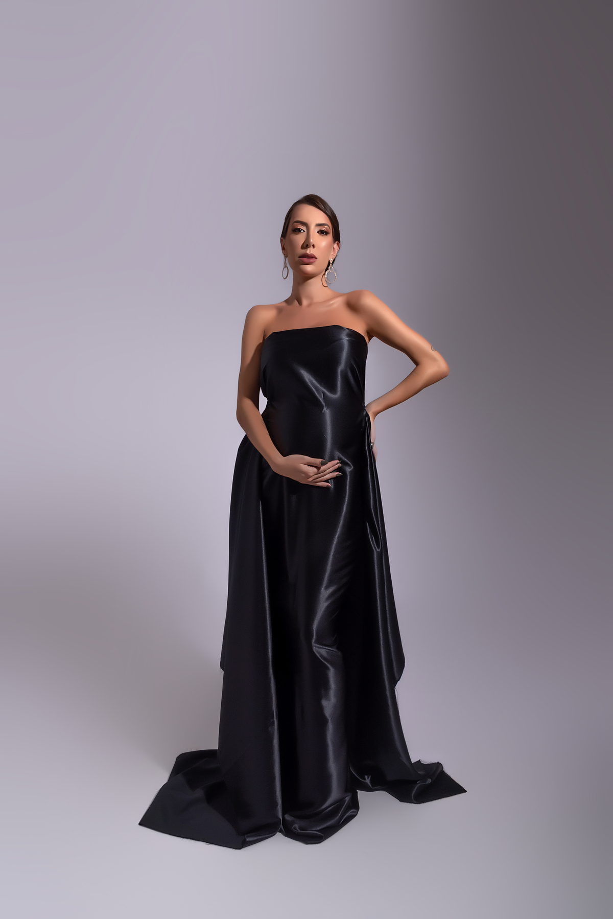 Ensaio gestante luxo fashion Estudio Thais Castro
