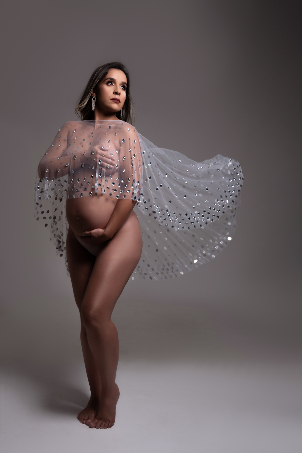 Ensaio gestante luxo fashion Estudio Thais Castro