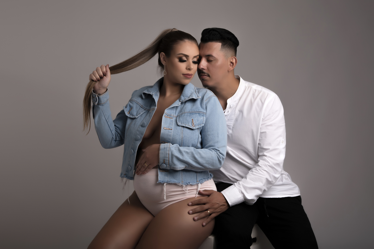 Ensaio gestante luxo fashion Estudio Thais Castro