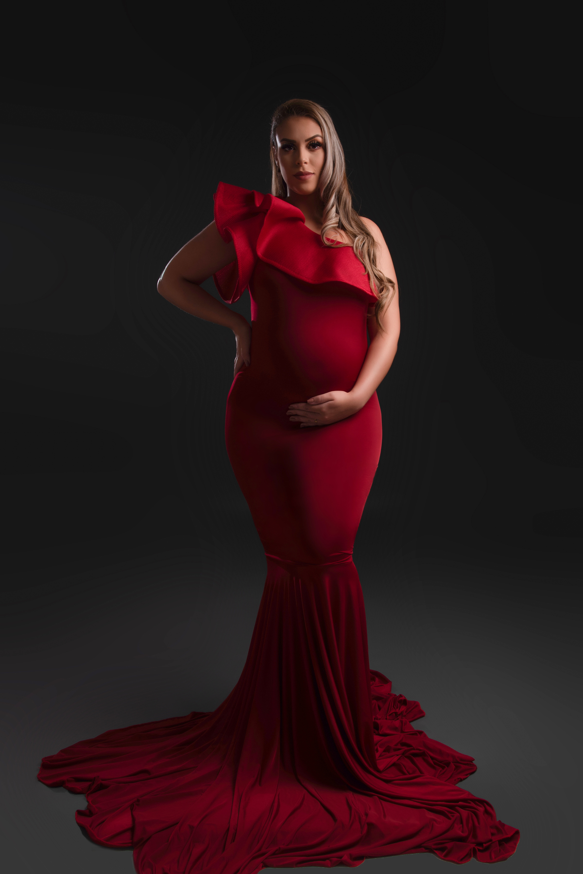 Ensaio gestante luxo fashion Estudio Thais Castro