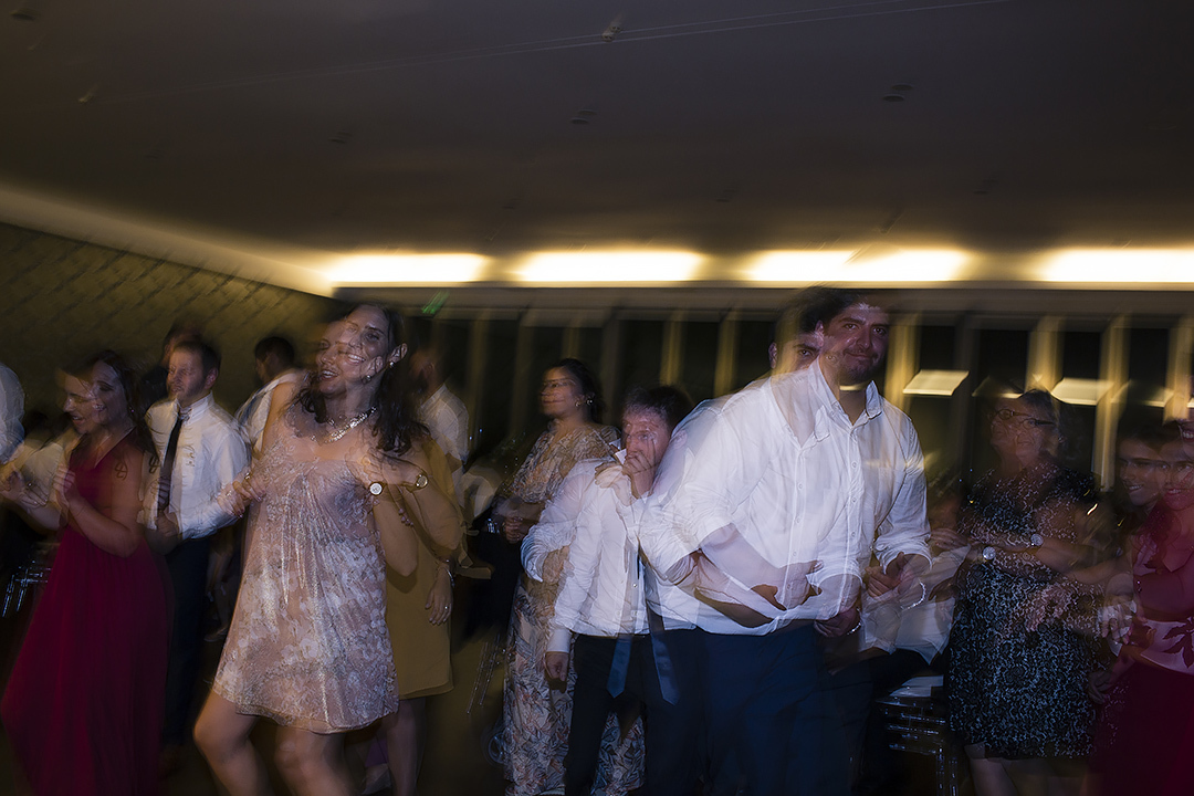 Festa com convidados