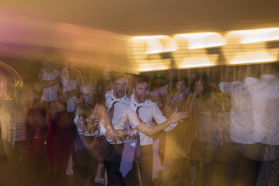 Festa com convidados