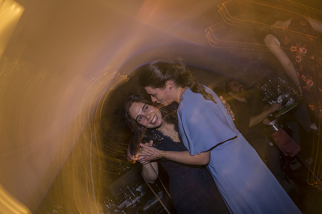 Festa com convidados