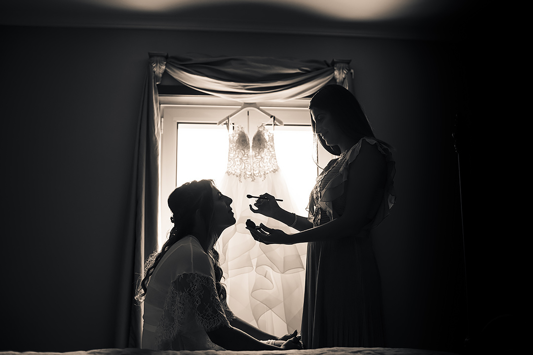 Making of noiva 
make-up