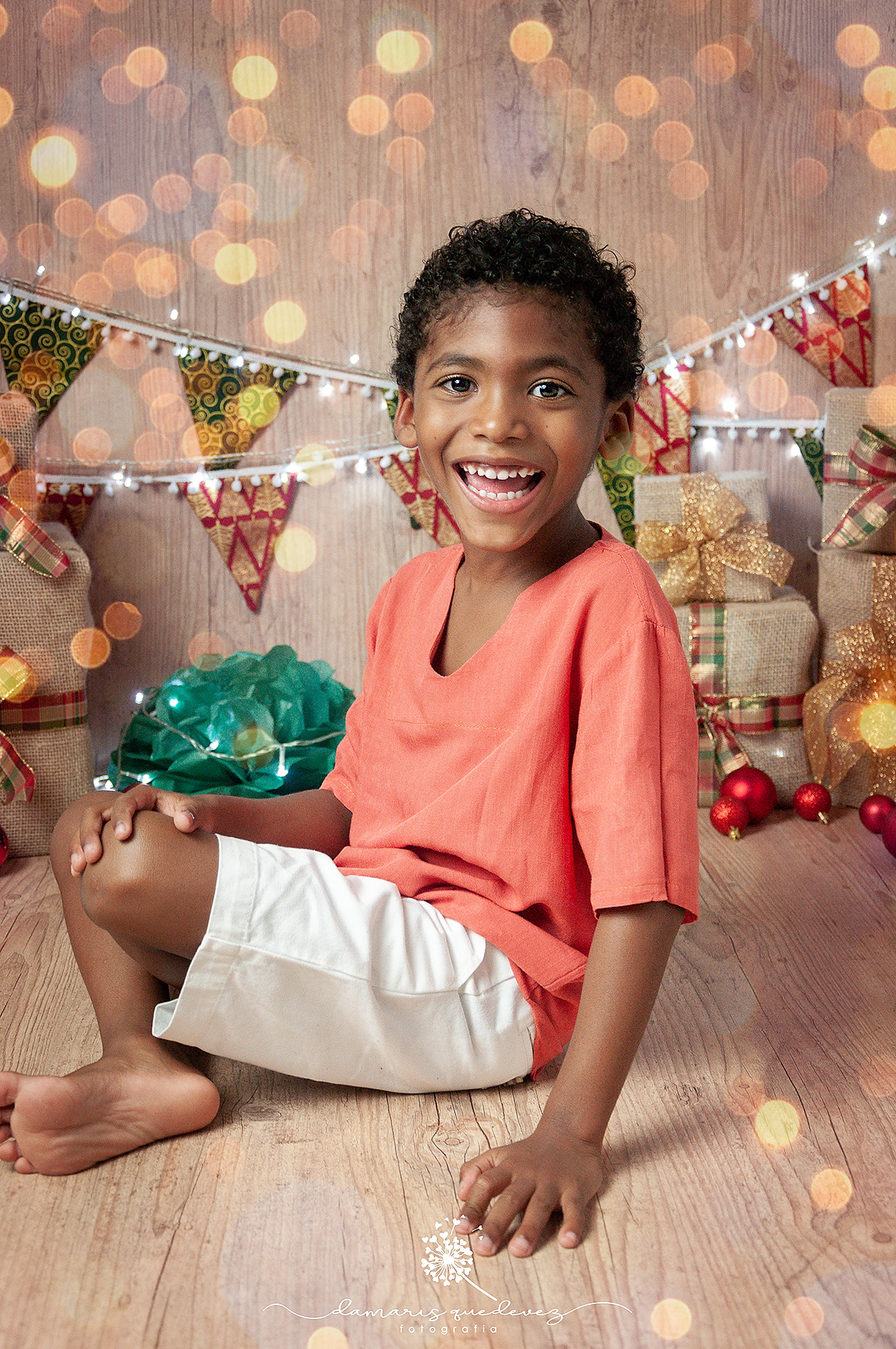 Sessão Infantil de Natal realizada no estúdio da Fotógrafa Damaris Quedevez. Eles amam as brincadeiras e serem fotografas por quem ama brincar com eles. | Volta Redonda Barra Mansa Barra do Piraí