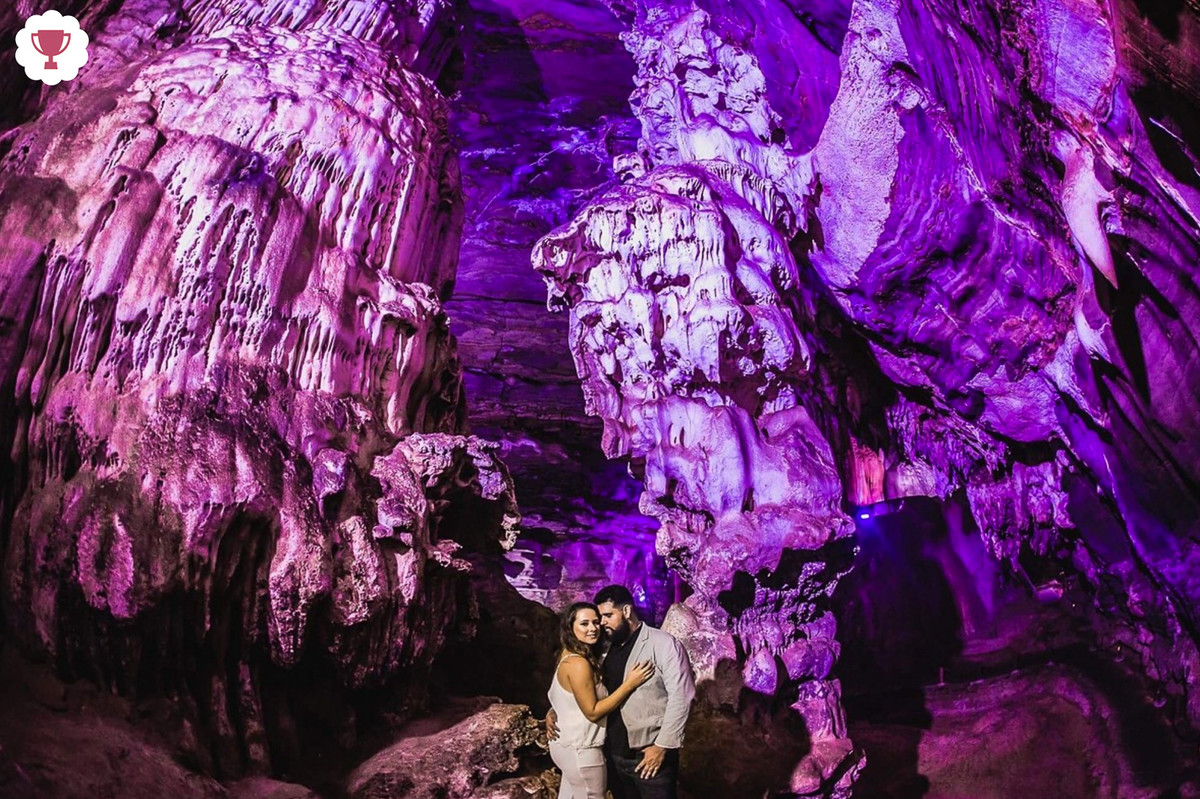 Foto Premiada | Pré Casamento | Alice   Filipe | Gruta do Maquiné | Cordisburgo-MG