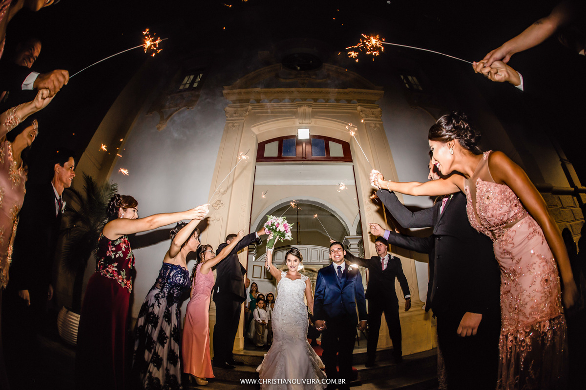 Casamento - Flávia Araújo - Ítalo Crawford - Igreja Matriz de Santo Antônio - Curvelo MG - Casando no Interior