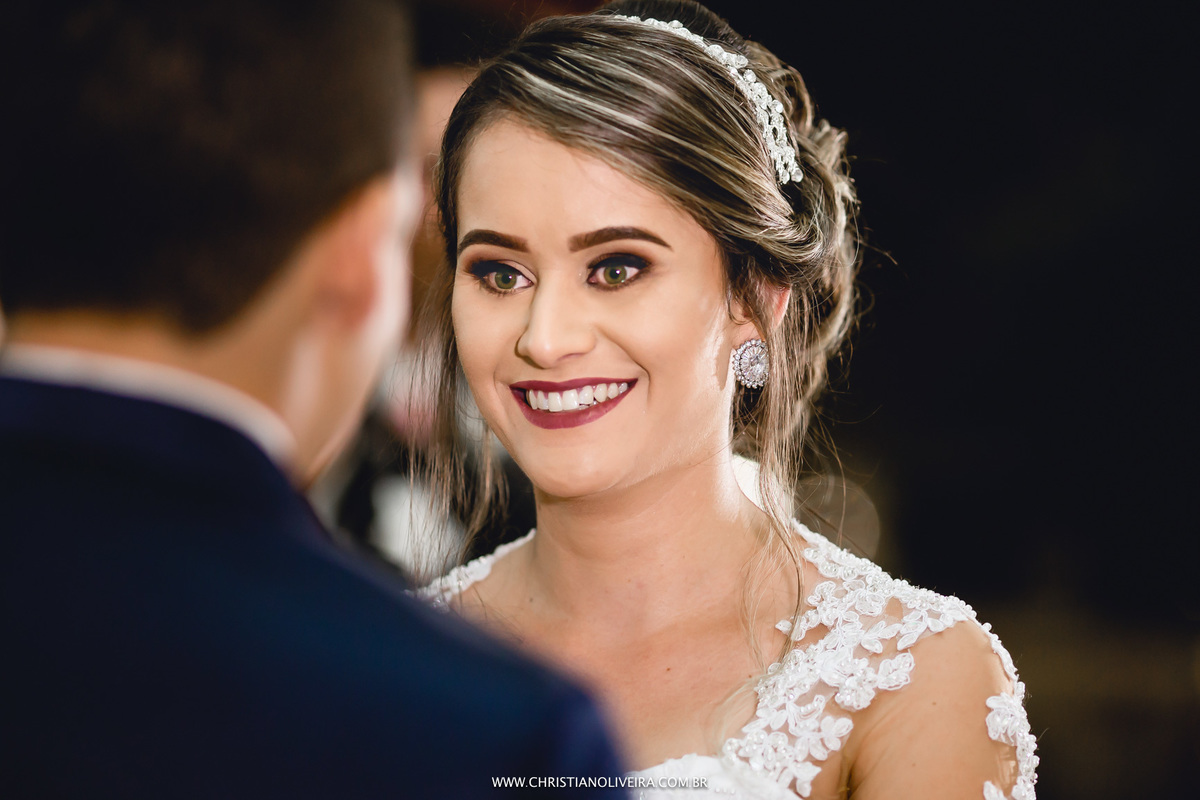 Casamento - Flávia Araújo - Ítalo Crawford - Igreja Matriz de Santo Antônio - Curvelo MG - Casando no Interior
