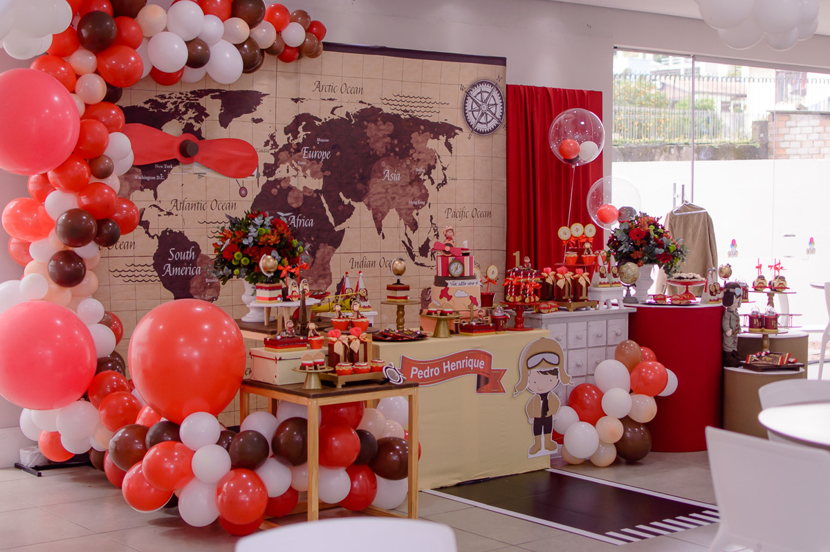 casa de festa decorada 
