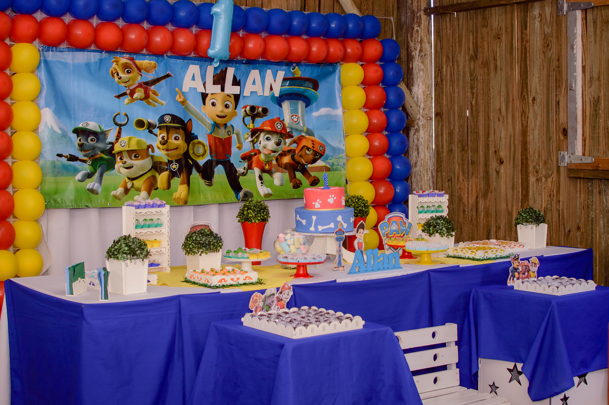 festa de aniver do Allan 