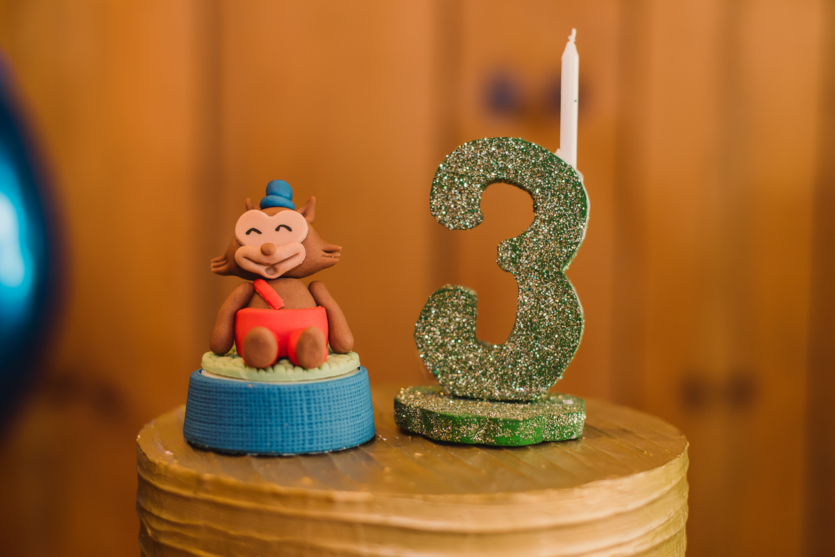 decoração dos tres porquinhos em anioversario infantil 