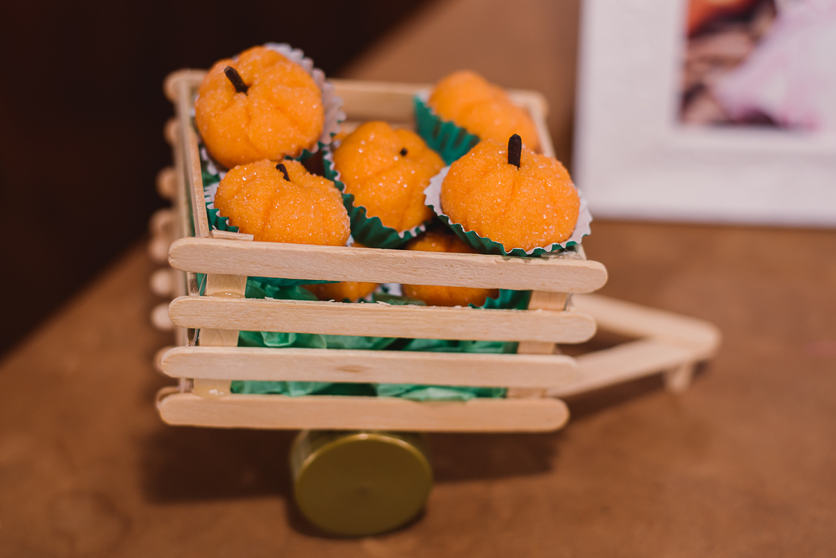 decoração doces bichos fazendinha aniversário infantil abóbora 
