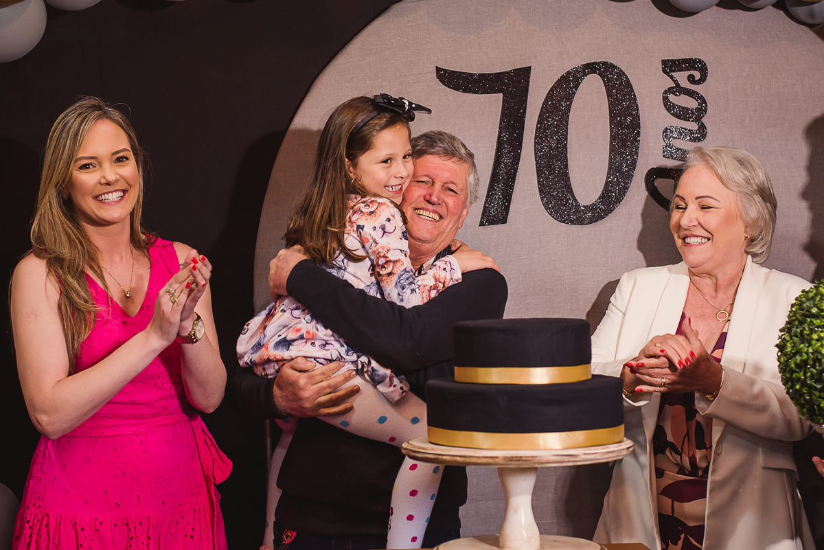aniversario 70 anos  pessoas familia amor 