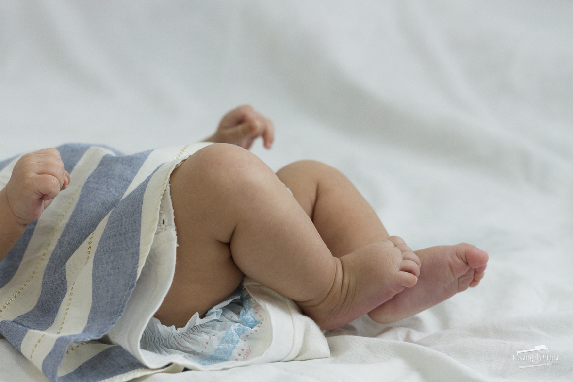 perninhas da bebê