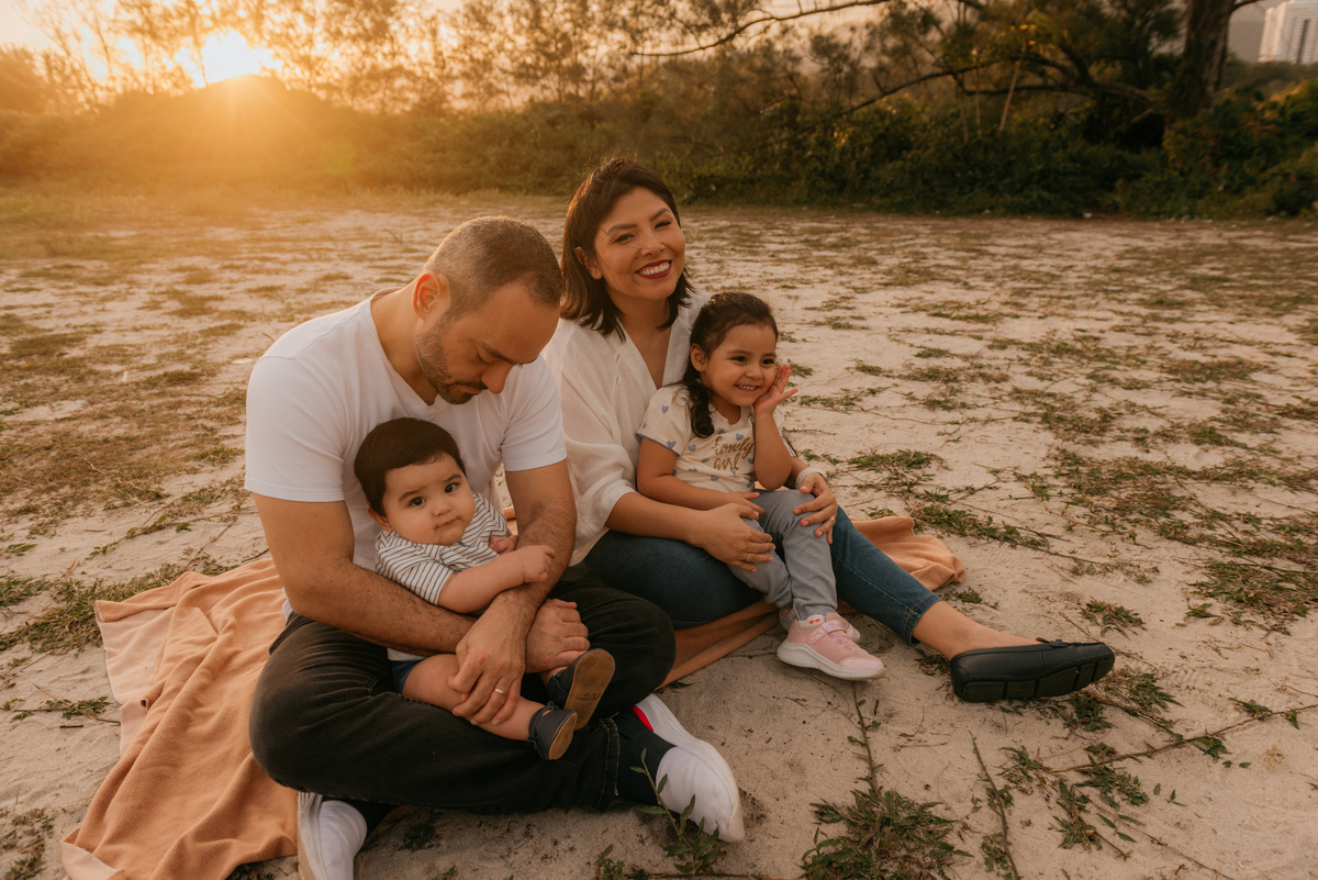 ensaio familia externo helena e hugo na barra da tijuca