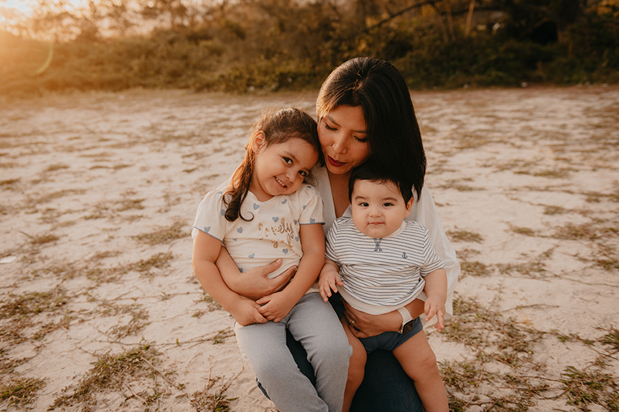 ensaio familia helena e hugo na barra da tijuca