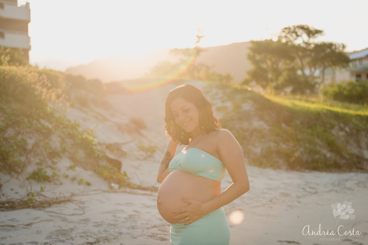 Luz do sol na mamãe esperando o Matheus, por Andréa Costa