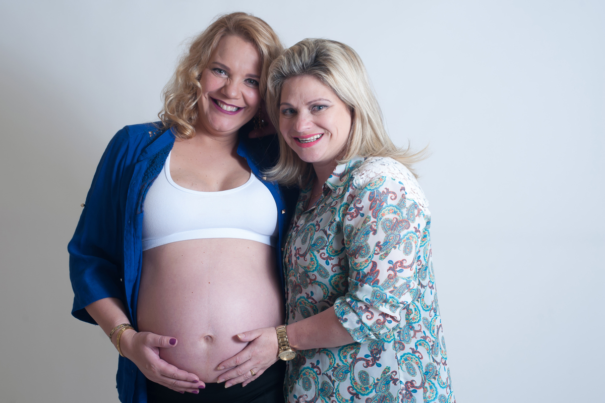 Ensaio de Gestante e Família Débora em Estudio Porto Alegre RS daltocampos-fotografia