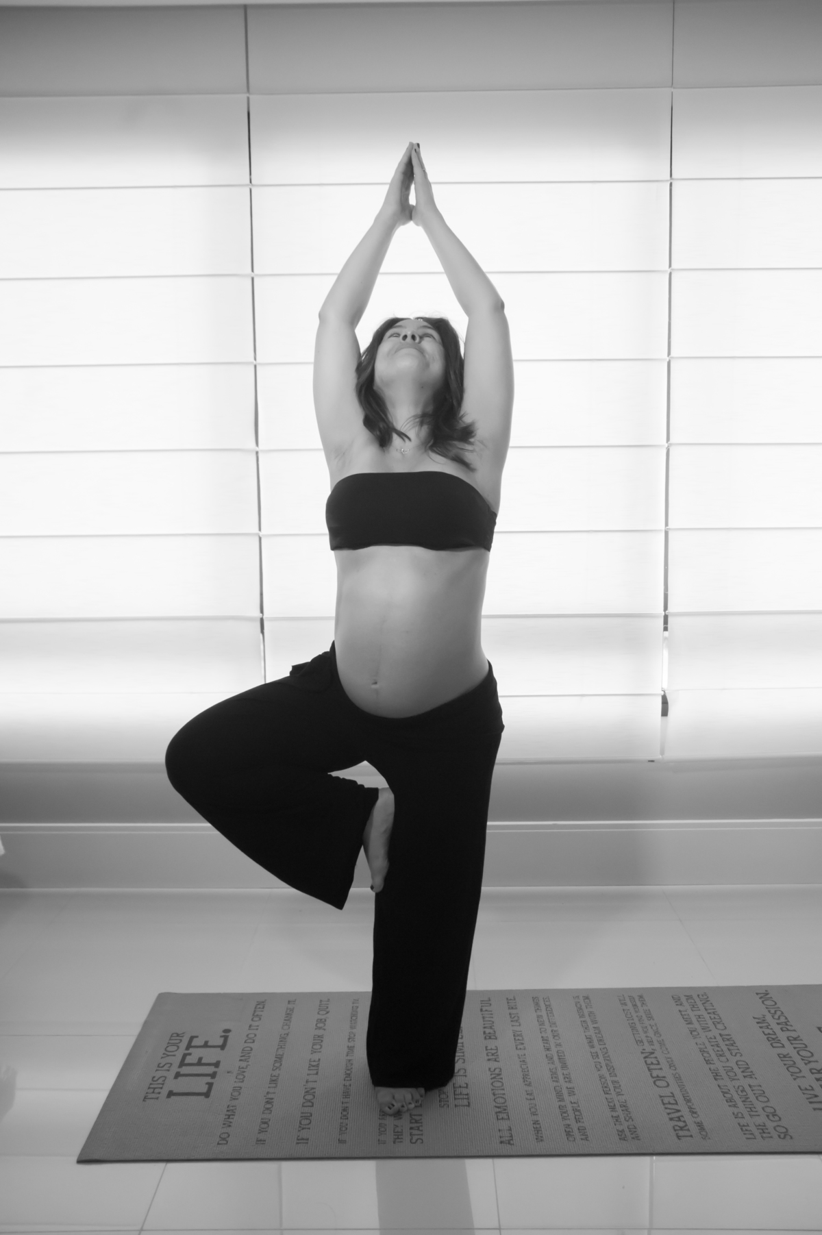 Yoga na maternidade sim
