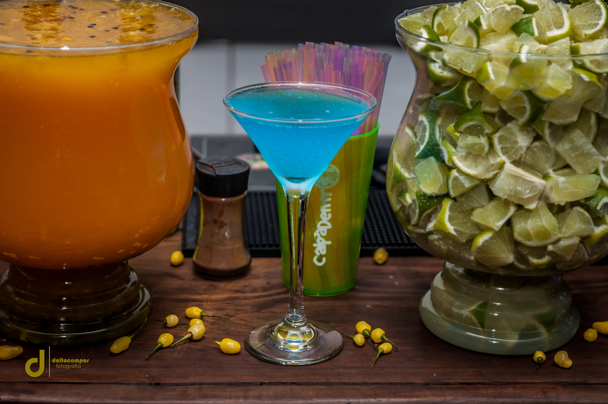 Drink Lagoa Azul, encantou e alegrou os convidados