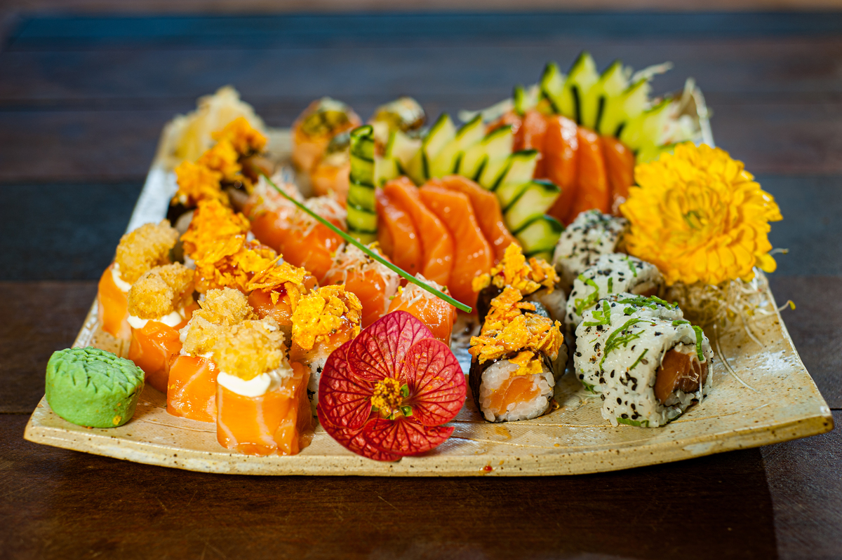 Enjoy Sushi Lounge, a melhor experiência em Sushi!!! Alta Gastronomia da Culinária Oriental.