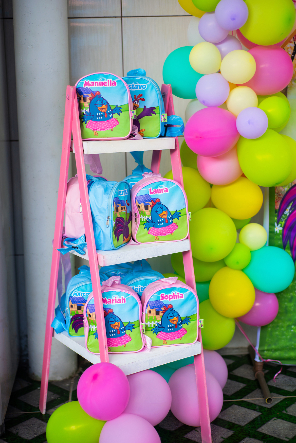 Aniversário infantil tema galinha pintadinha, decoração, fotografia infantil, Tai Barsanulfo em São Roque - SP