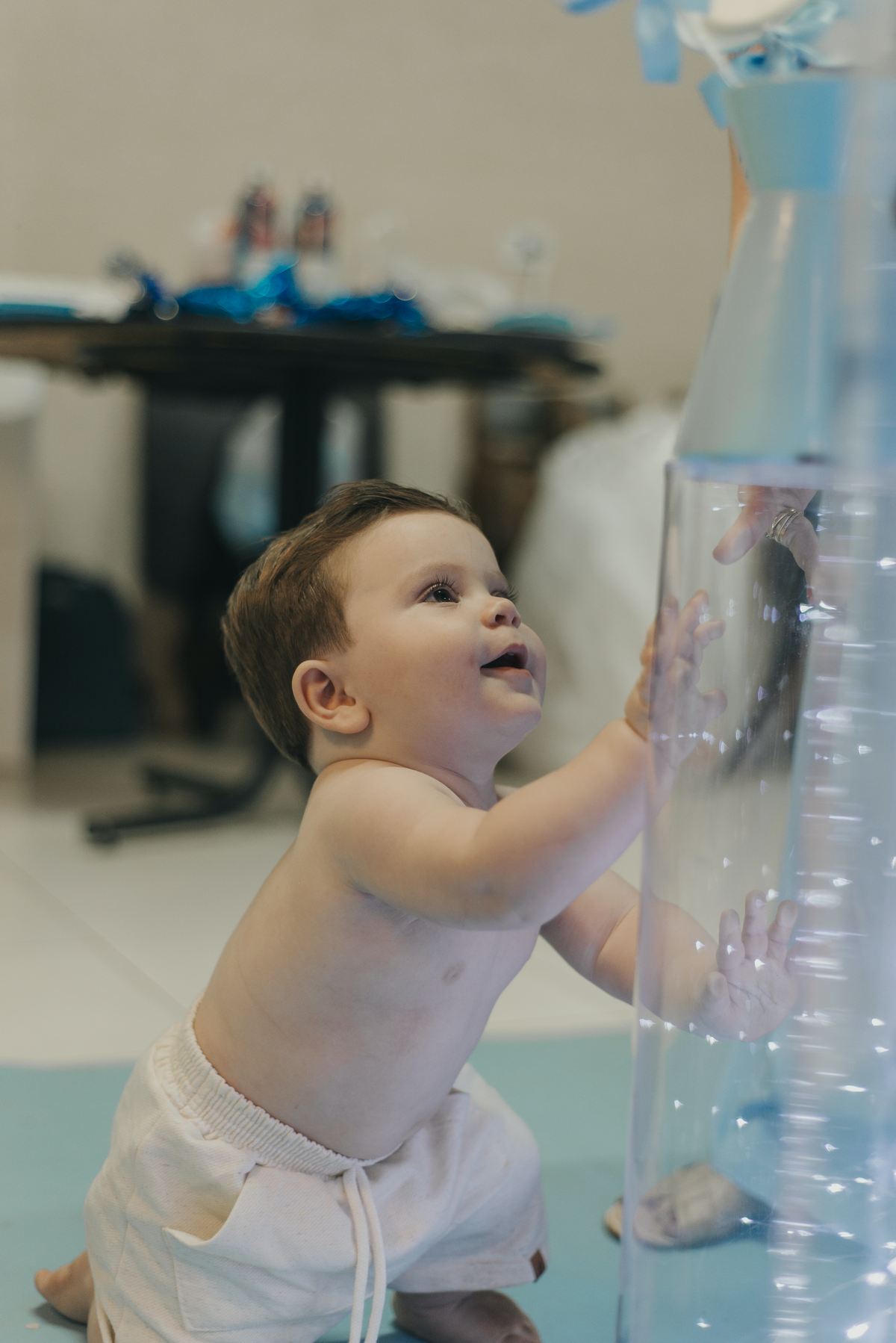 aniversário infantil, bebê feliz, 1 ano em São Roque - SP