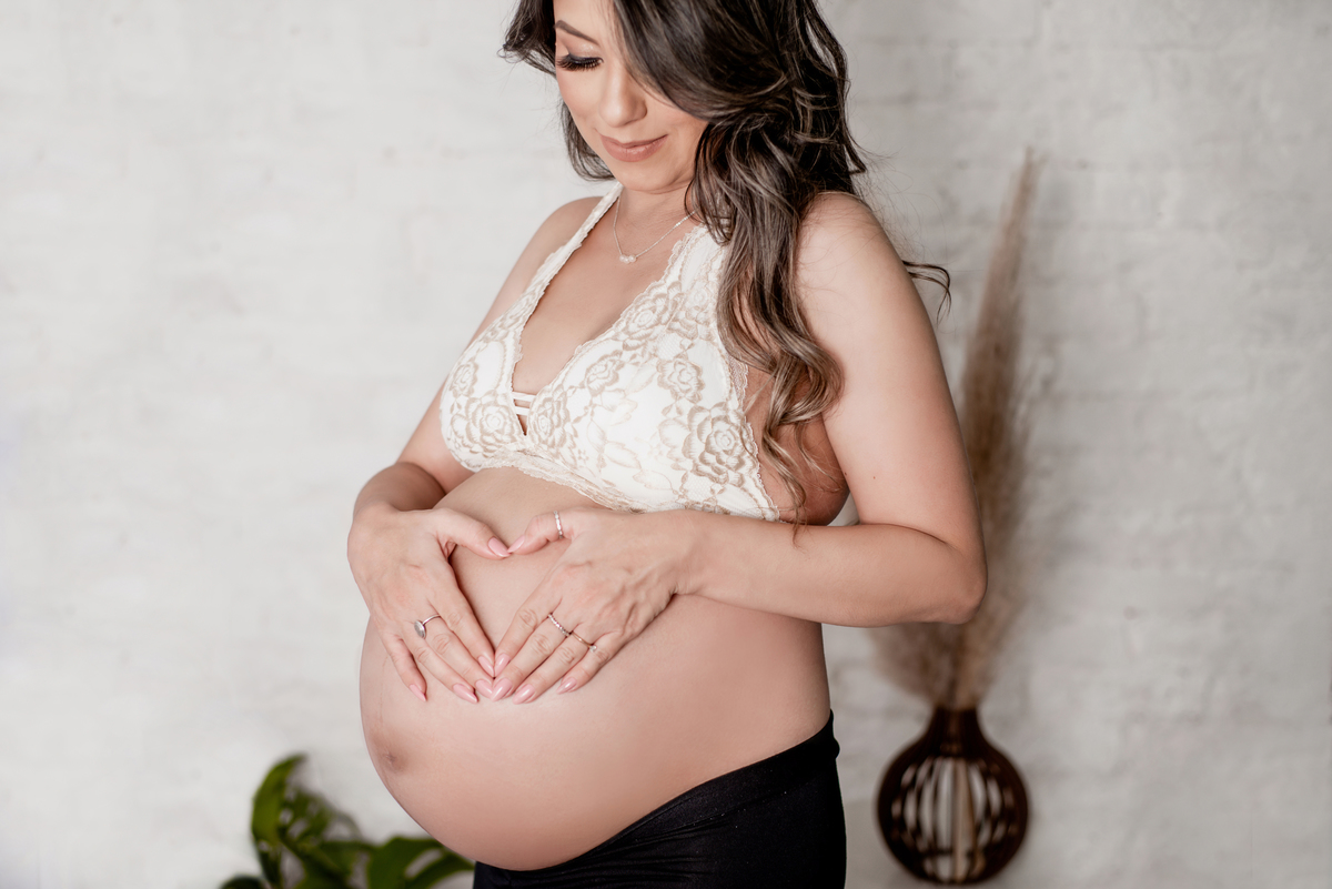 Ensaio Gestante em estúdio | Lifestyle | Sao Roque SP