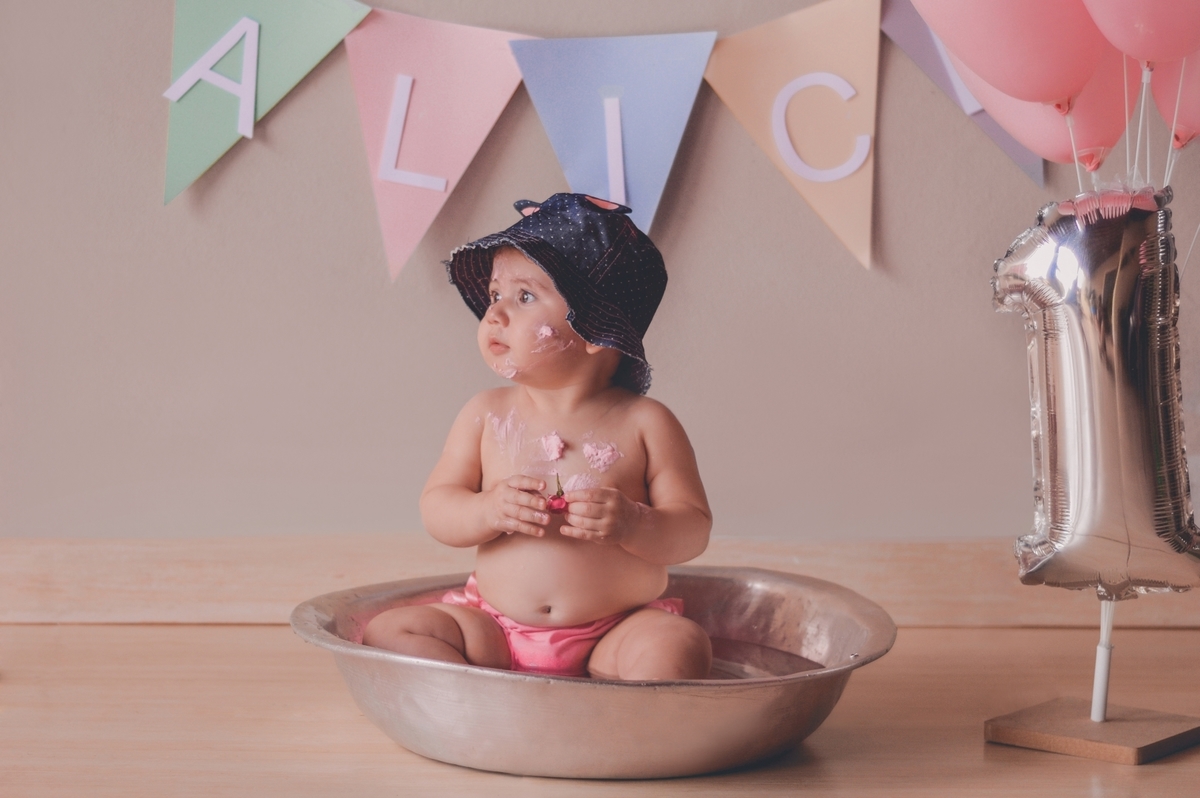 Ensaio smash the cake | Ensaio Infantil | São Roque SP