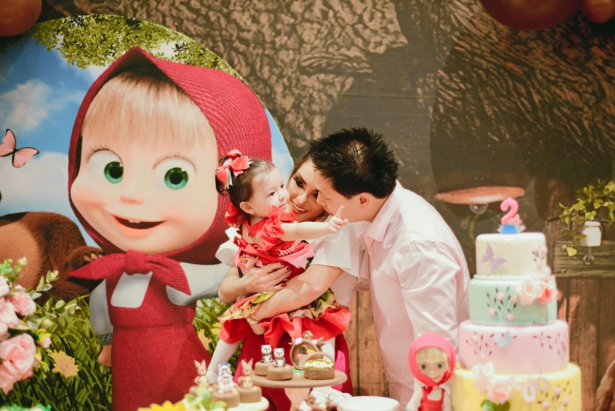 Cobertura aniversário infantil | Tema Masha e o Urso | Decoracao de festa infantil |  |Sao Roque SP